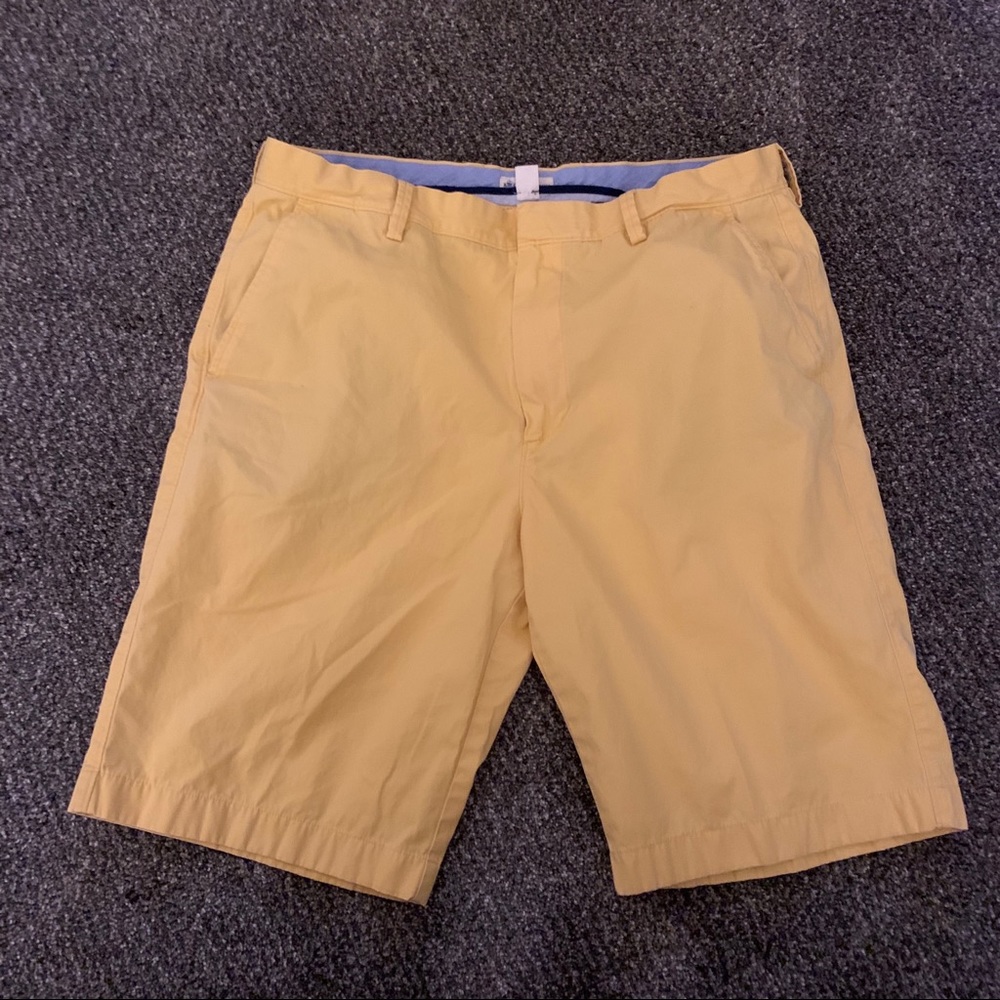 J. Crew shorts - 35” Waist - Yellow - 11” inseam